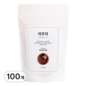 청년농원 저온가공 여주차 삼각티백, 1g, 50개입, 2개