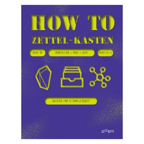 하우 투 제텔카스텐(How to Zettel-Kasten):옵시디언 기반 두 번째 뇌 만들기, 인간희극, 제레미 강