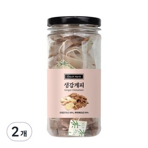 신선약초 생강계피차 삼각티백, 20개입, 2개