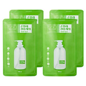 손빨래 전용세제 민감한 의류용, 400ml, 4개