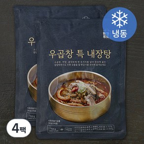 마켓로드 우곱창 특 내장탕 (냉동), 700g, 4팩