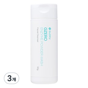 지러뷰 G ZERO 엔자임 파우더 워시, 50g, 3개