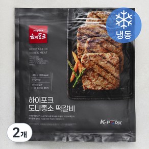 하이포크 도니좋소 떡갈비 (냉동), 480g, 2개