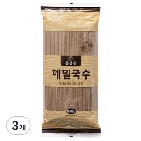 봉평원 메밀 국수, 850g, 3개