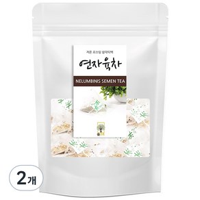 숲으로허브 연자육차 삼각티백, 1g, 100개입, 2개