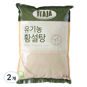 이타자 유기농 황설탕, 5kg, 2개