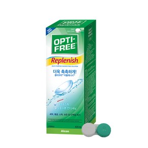 옵티프리 리플레니시 렌즈세정액 + 렌즈케이스, 1개, 420ml
