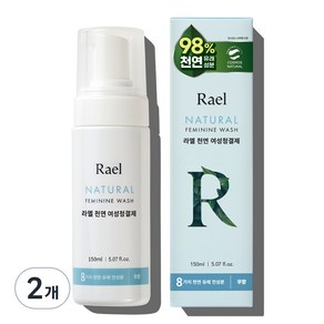 Rael 여성 청결제, 150ml, 2개