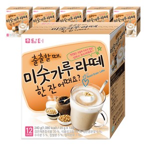 담터 미숫가루 라떼, 240g, 6개