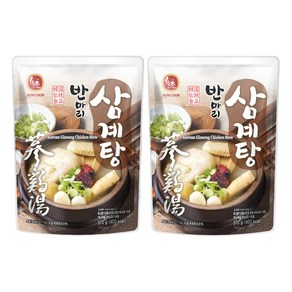 하우촌 반마리 삼계탕, 570g, 2개