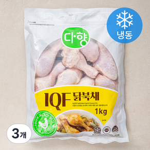 다향 IQF 닭북채 (냉동), 1kg, 3개