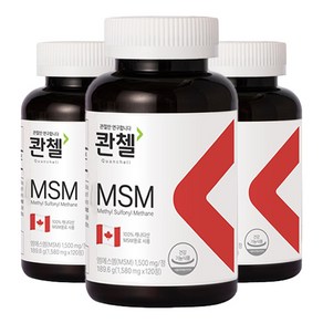콴첼 MSM, 120정, 3개