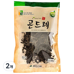 베다니식품 곤드레, 60g, 2개