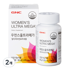 GNC 우먼스 울트라메가 멀티비타민 앤 미네랄