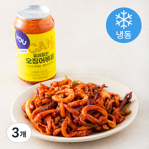 유캔두잇 유러피안 오징어볶음 (냉동), 300g, 3개