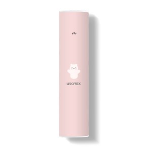 유토렉스 폴라곰 휴대용 칫솔살균기 UTC-29P, 핑크