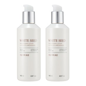 더페이스샵 화이트씨드 리얼 미백 로션, 145ml, 2개