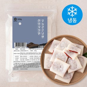 흰팥앙꼬절편 (냉동), 500g, 1개