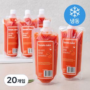 즙스토리 통째로 토마토주스 (냉동), 250ml, 20개입