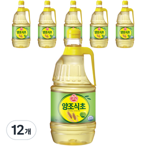 오뚜기 양조식초, 1.8L, 12개