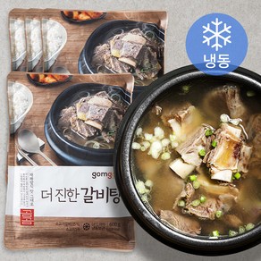 곰곰 더 진한 갈비탕 (냉동), 600g, 4개