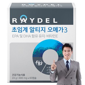 레이델 식물성 초임계 알티지 오메가3 24g, 60정, 1개