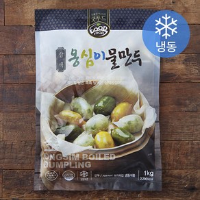 굿푸드 삼색 옹심이 물만두 (냉동), 1kg, 1개