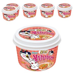 불닭 로제 납작 당면 169.4g, 6개