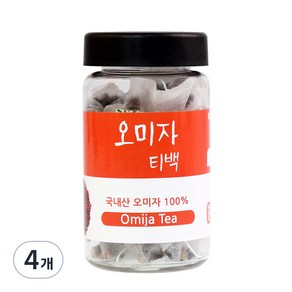 내몸에약초 오미자차, 1g, 20개입, 4개