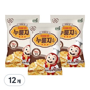 프로엠 우리쌀로만든 누룽지스낵, 85g, 12개