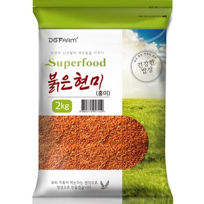 건강한밥상 붉은현미, 2kg, 1개