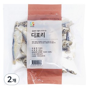 이미지 국물용 디포리, 200g, 2개