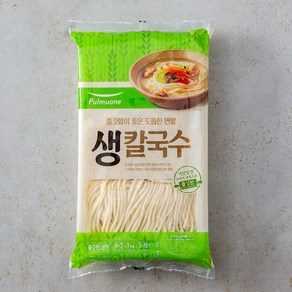 풀무원 쫄깃함이 좋은 도톰한 면발 생칼국수 6인분