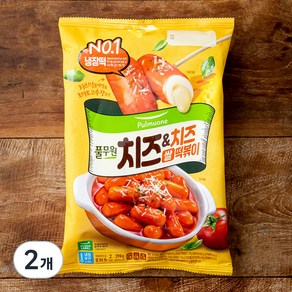 풀무원 쌀 치즈 & 치즈 떡볶이 2인분