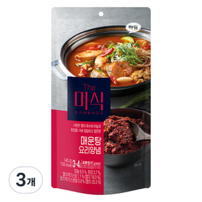 더미식 매운탕 양념, 140g, 3개