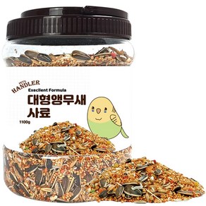 펫츠핸들러 엑설런트 포뮬러 대형 앵무새 사료, 1.1kg, 1개