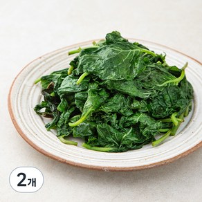 국내산 데친 깻잎, 200g, 2개