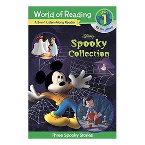 World of Reading Level 1 A 3-in-1 Listen-Along Reader : Disney Spooky Collection