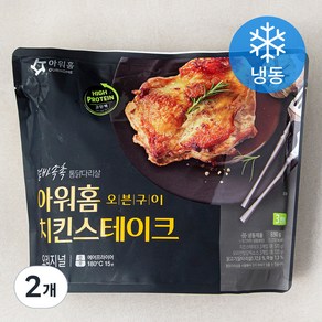 아워홈 치킨 스테이크 (냉동), 690g, 2개