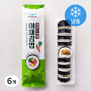 한우물 야채김밥 (냉동)