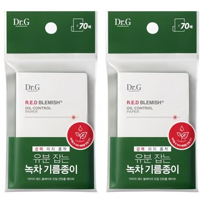 닥터지 레드 블레미쉬 오일 컨트롤 페이퍼, 70개입, 2개