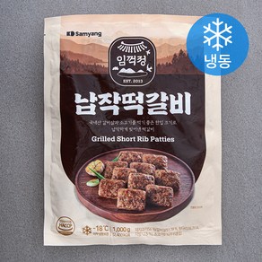 삼양 임꺽정납작떡갈비 (냉동), 1kg, 1개