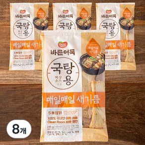 동원 바른 어묵 국탕용, 245g, 8개