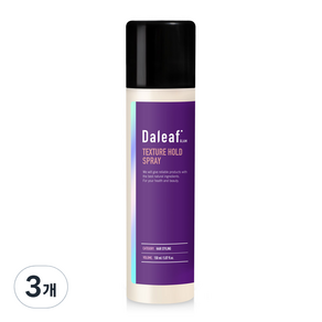 달리프 글램 텍스쳐 홀드 헤어 스프레이, 150ml, 3개