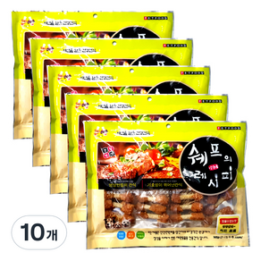 쉐프의레시피 반려견 치킨 덤벨 300g, 닭고기, 10개