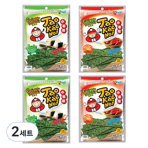 타오케노이 김스낵 크리스피 시위드 오리지널 32g x 2p + 핫&스파이시 32g x 2p