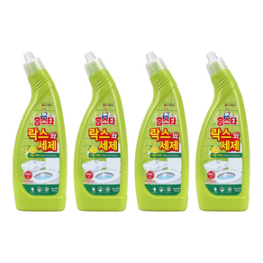 홈스타 락스와세제 허벌 시트러스, 750ml, 4개