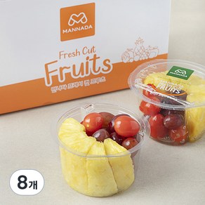 만나다 프레시 믹스 파인애플 포도 토마토, 250g, 4개입, 2개