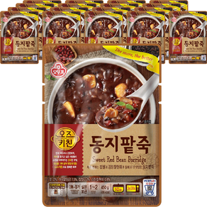 오뚜기 오즈키친 동지팥죽 450g, 18개