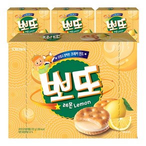 크라운 뽀또 레몬, 322g, 4개